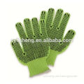 cotton glove with PVC dot